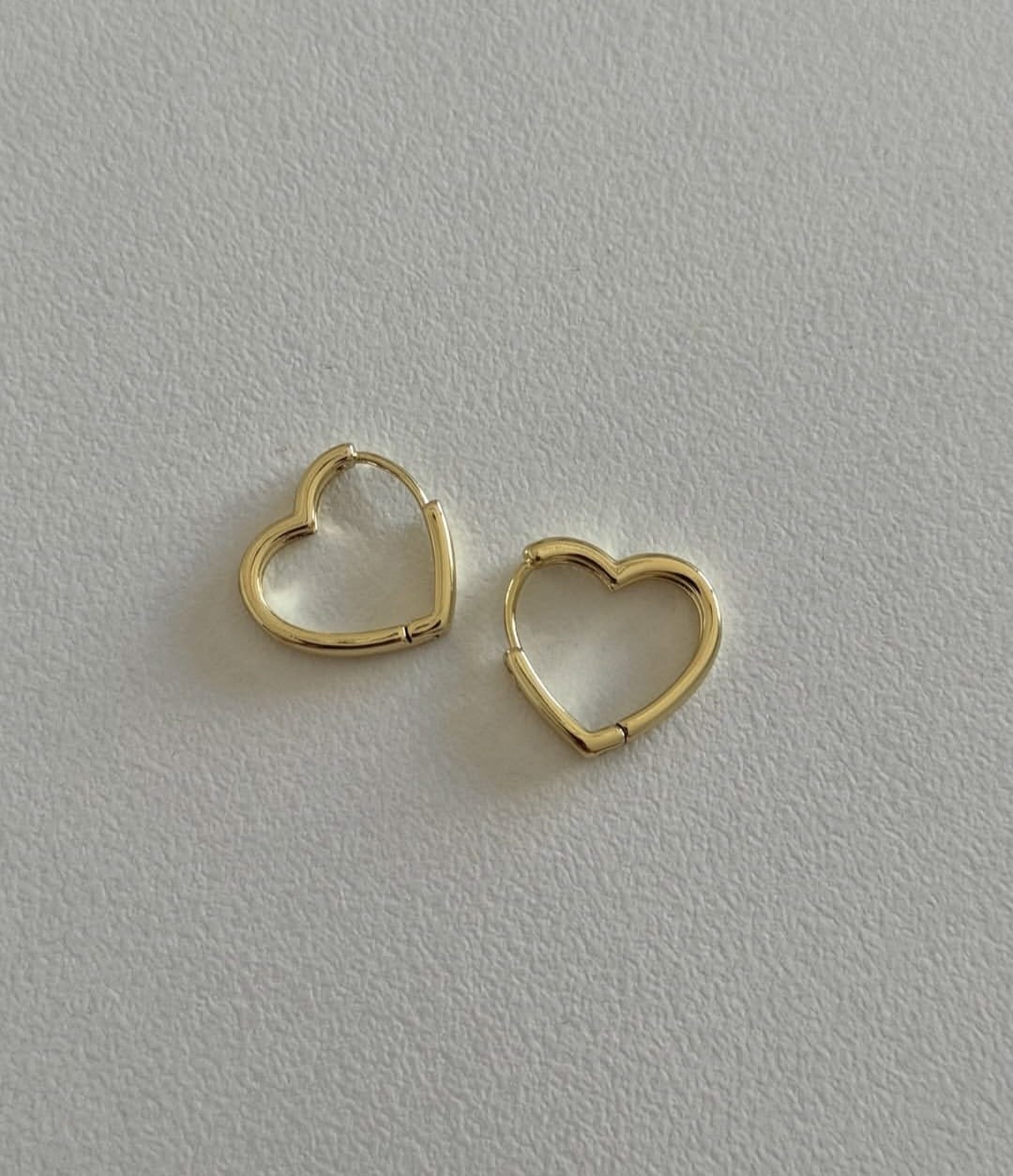 Xuping 14K Kalp Küpe